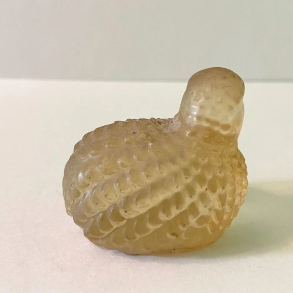 Vintage Small Quail  Bird Resin Figurine 2" Tall - Picture 5 of 11